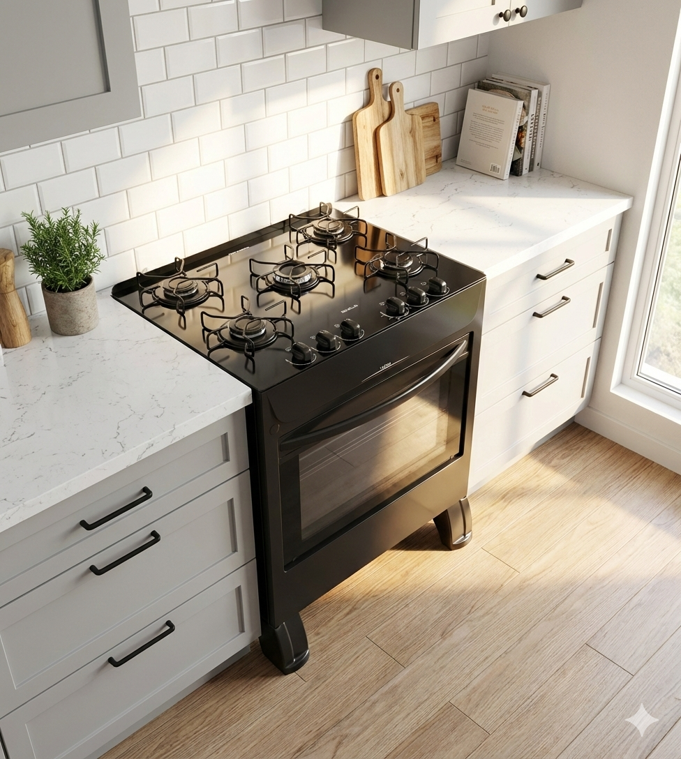 Fogão 5 Bocas Carina Top Control — destaque 1 de 1