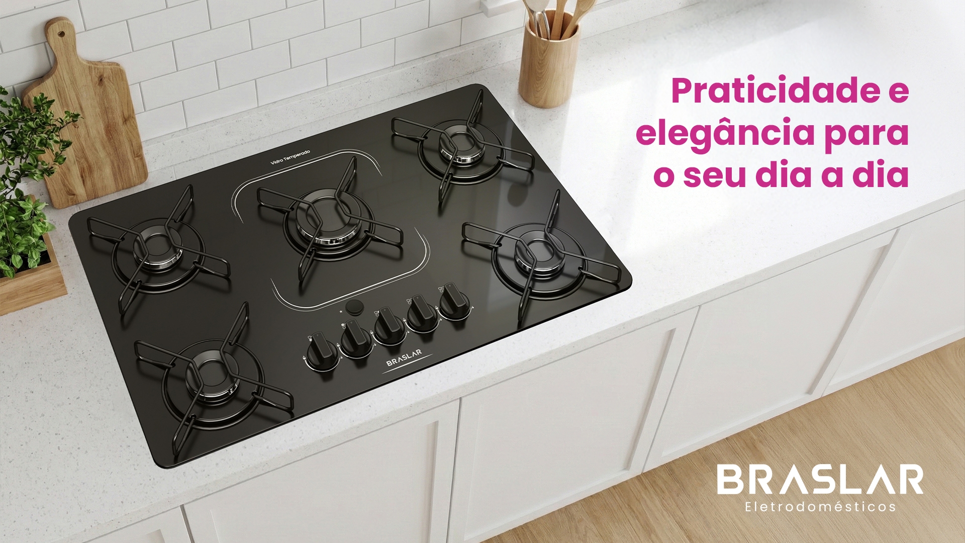 Cooktop Braslar Eletrodomésticos — praticidade e elegância para o seu dia a dia
