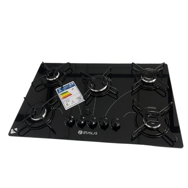 Cooktop 5 Bocas com Ultra-chamas